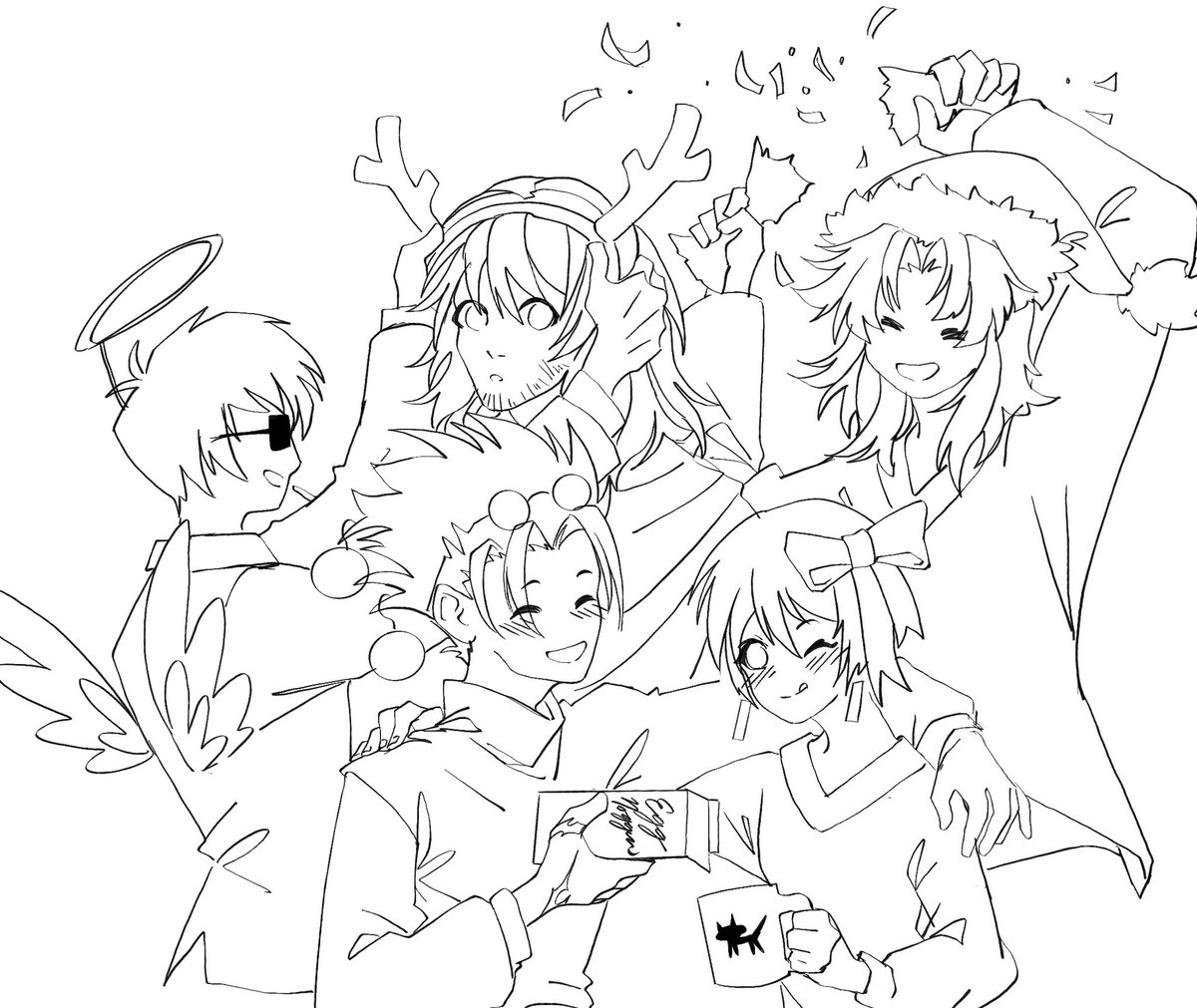 alyruko's tweet image. Merry christmas #trigun