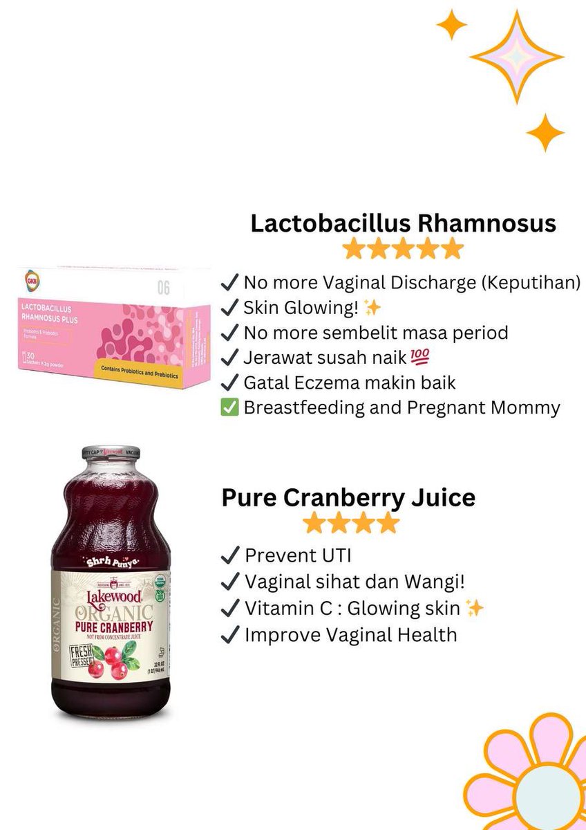 Girls, consume this and your future self will thank you later 💯💯😌

Bagus untuk kulit &amp; vaginal health :