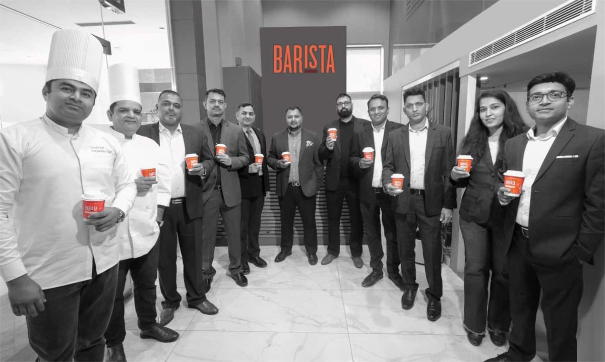 Hotelier_India's tweet image. Barista Coffee leadership steps behind the counter to engage with customers at Basant Lok Cafe, New Delhi✨

@BaristaCoffeeIN 

Read More - hotelierindia.com/operations/bar…

#hôtel #hoteldesigner #hoteldesigns #flagship #hotelliving #restaurantweek #bevarages #hotelierlife