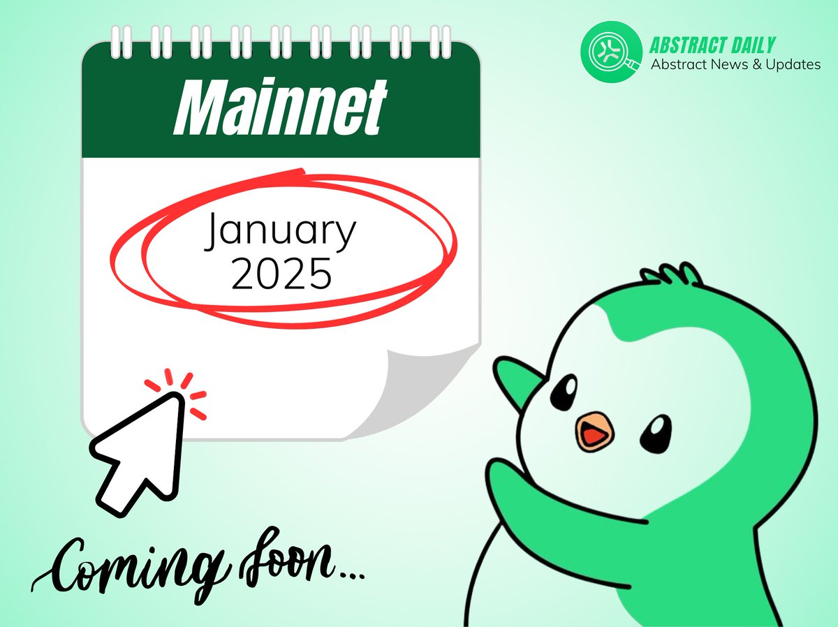 abstractdaily_'s tweet photo. Abstract Mainnet
▓▓▓▓▓▓▓▓▓▓▓▓░░ 🔜
#Abstract #Abstractdaily #Mainnet https://t.co/TJpAuXbEOi