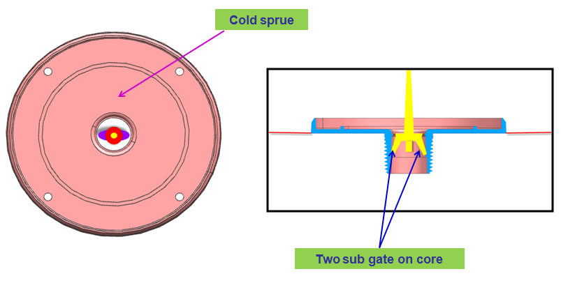 ImmetechLtd's tweet image. Type: Two Plate
Cavity: 1*2
Runner type: Hot Runner
Gate type: 2 drops SVG direct to part

#Immetech #MoldDesign #PlasticMold #InjectionMolding #Precision #Mold #Mould #Tool #MoldMaking #MedicalDevice #MedicalMold #AutomotiveMold