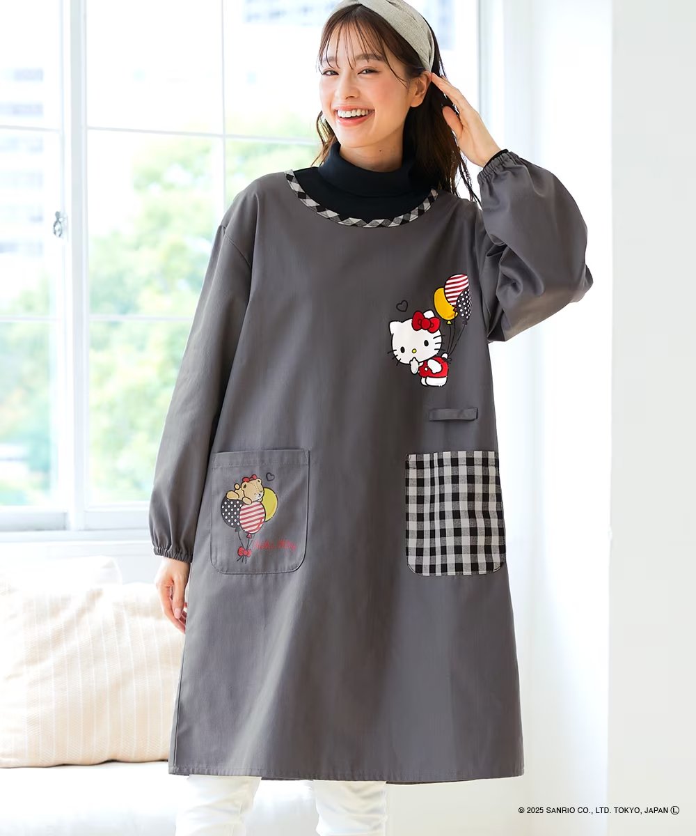 ニッセンで発売中！ ＜大きいサイズ＞ サンリオキャラクターかっぽう着