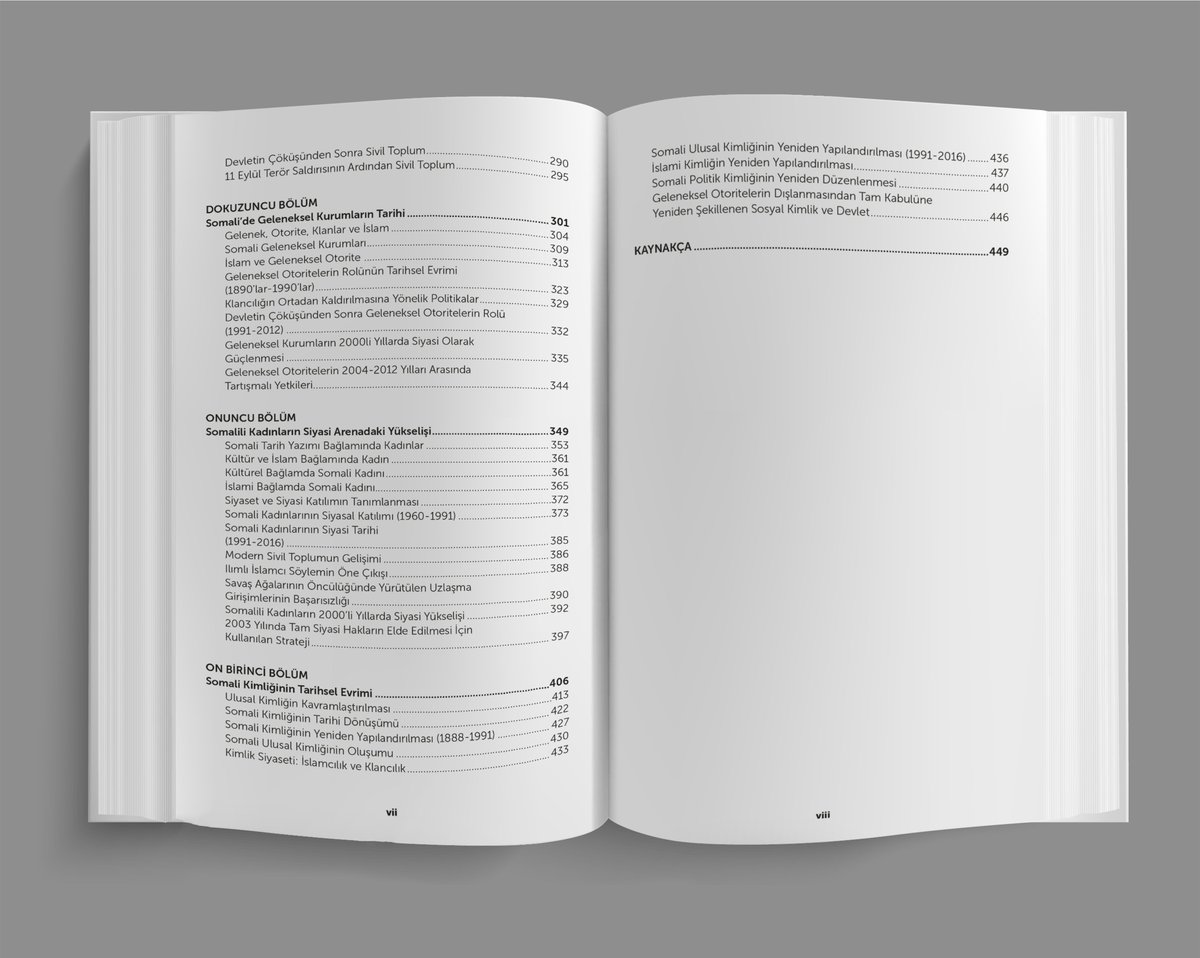 📖 Yeni kitabımız "Somali Tarihini Anlamlandırmak" raflarda!

İçindekiler bölümüne göz attınız mı?

Somali'nin tarihini, siyasetini ve toplumsal yapısını derinlemesine ele alan bu eser, keşfedilmeyi bekliyor! 🌍✨

📌 Kaçırmayın: 
📩info@afrikavakfi.org
📲WhatsApp: 0 (505) 668 09