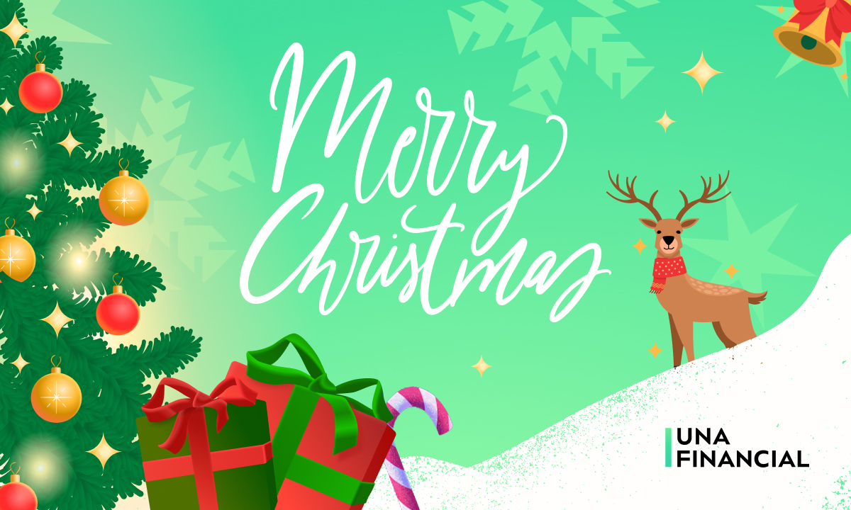 UnaFinancial1's tweet photo. We hope your holiday season has been filled with joy, warmth, and cherished moments.

At UnaFinancial, we're grateful for the trust and support of our partners, clients, and community. Merry Christmas from all of us!

Here's to celebrating the spirit of togetherness and success. https://t.co/jcvf0ouwp7