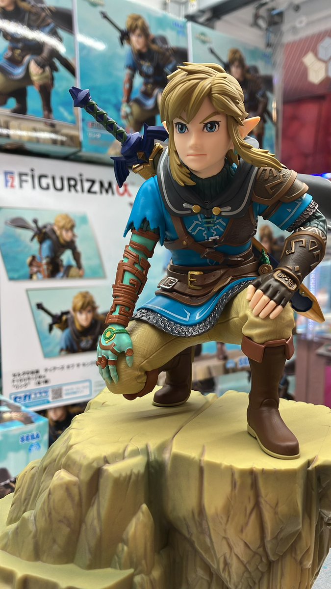 果てなき冒険に再び身を投じる 凛々しい姿の『リンク』が プライズ