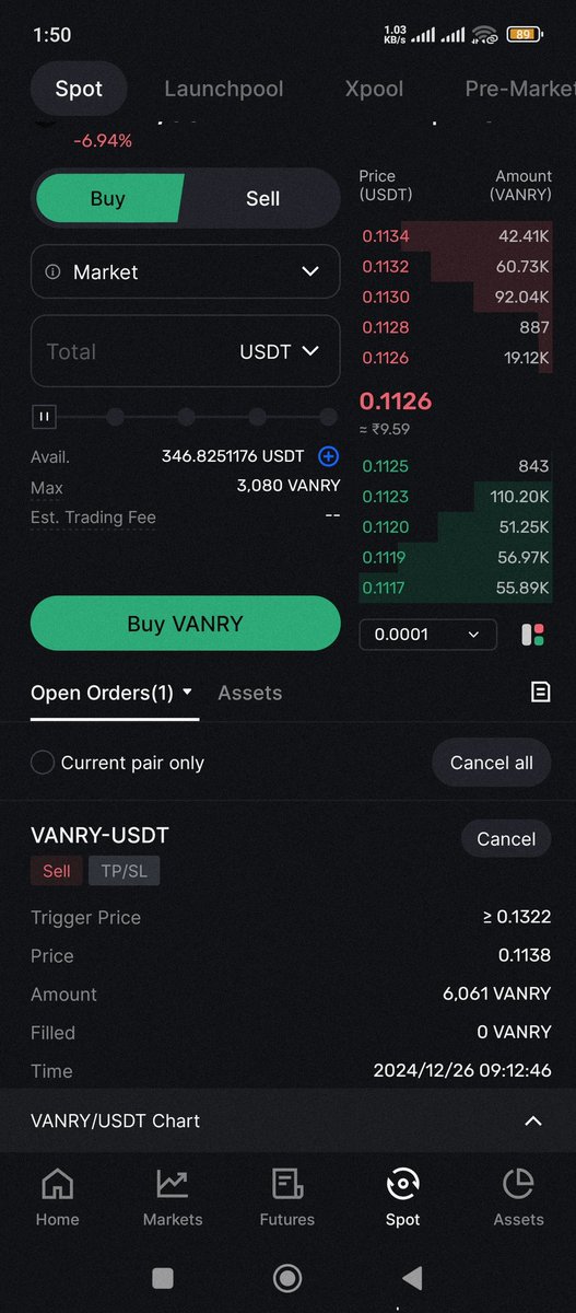 Radhe_babaa's tweet photo. @Vivien_BingX @BingXOfficial 
I encountered an issue with my order not triggering at 0.1138. Your support has been polite but unhelpful, avoiding my question on who takes responsibility for the potential losses I face. Kindly provide a clear resolution: https://t.co/Q0cPIdzTuu