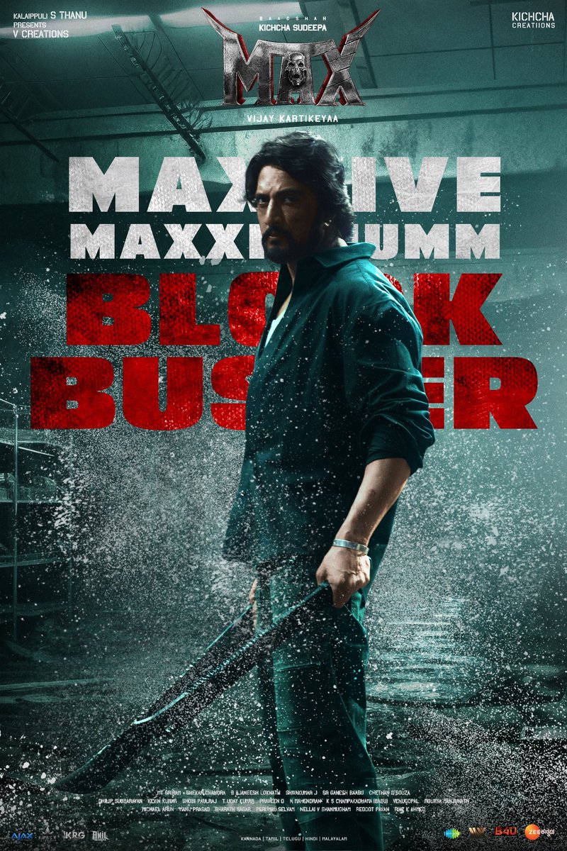 LetsXOtt's tweet photo. KFI 'S KING OF OPENING - ON DUTY 🔥

Biggest Opening at karnataka Box Office in 2024 . Once again proved , why he is called as ' BOX OFFICE BAADSHAH ' 

#MaxTheMovie @KicchaSudeep https://t.co/Bti1UhXx1l