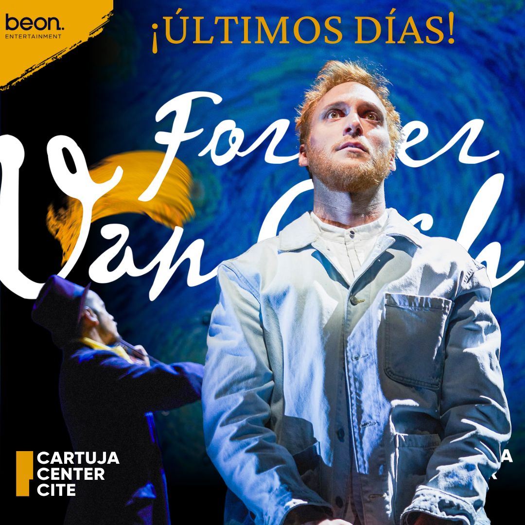 forevervangogh's tweet photo. Últimos días para poder disfrutar de la obra teatral de un genio 🔚

Despedimos nuestra gira por todo lo alto en Sevilla este fin de semana.
¿Te lo vas a perder?

Consigue tus entradas para una de nuestras últimas funciones de la temporada ⬇
https://t.co/uFjzlHCOpU https://t.co/JOVchxqtEL