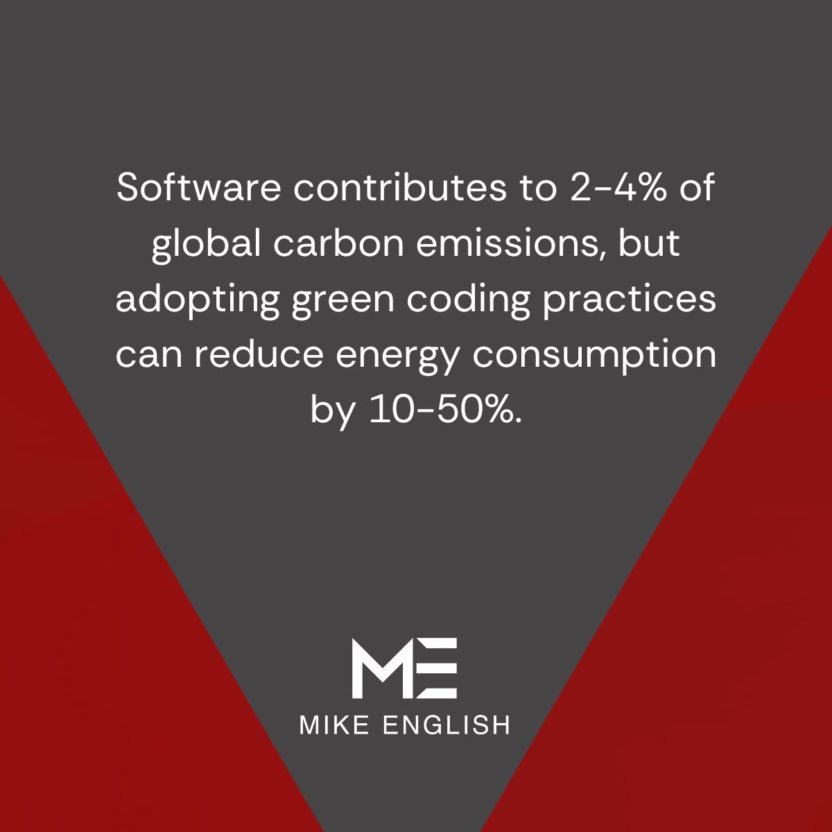 RealMikeEnglish's tweet image. Green software engineering allows businesses to leverage energy-efficient cloud solutions to design code that minimizes computational load. This makes software faster, leaner, and more cost-effective. Are you curious to learn more about this approach? 

#GreenCoding