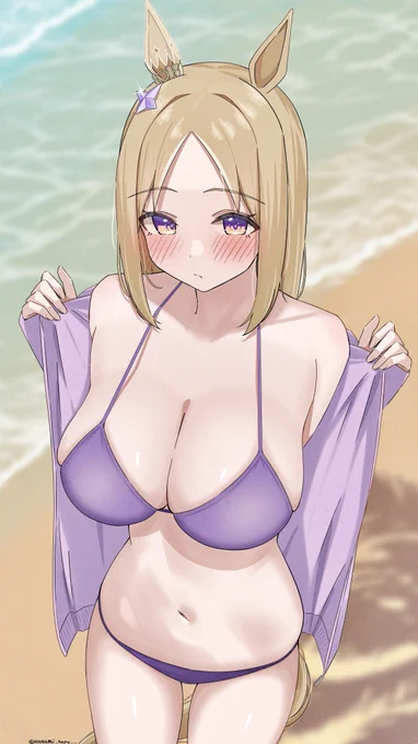 ちょっと恥ずかしいです... #ウマ娘 #ナリタトップロード