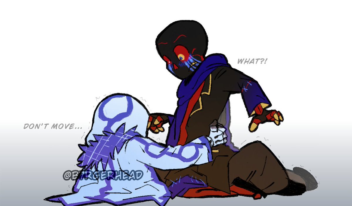 b7rgerhead's tweet image. fan art of the 404/error fanfic by Destiny_Of_A_Dragon on AO3!! ⬇️
archiveofourown.org/works/59152837 
#errorsans #404sans #error404 #error404xerror iidoNOT knwo the name of rhe ship😭😭😭😭😭 #freaky