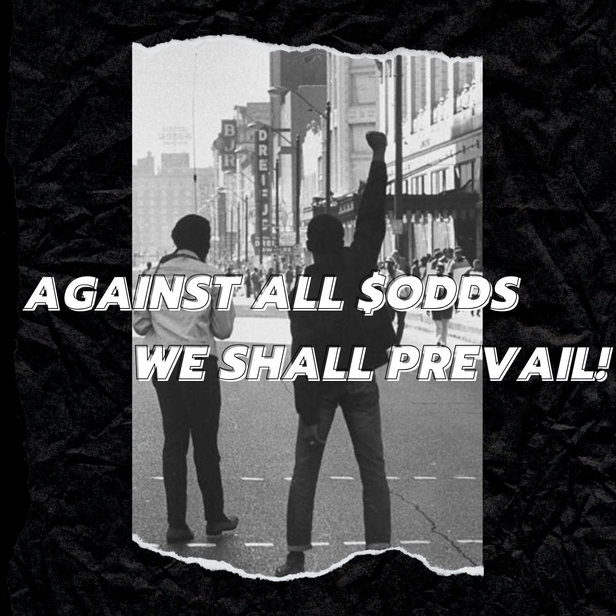 AGAINST ALL $ODDS WE SHALL PREVAIL!

NEVER BACK DOWN!

Join TG: t.me/oddsonsol