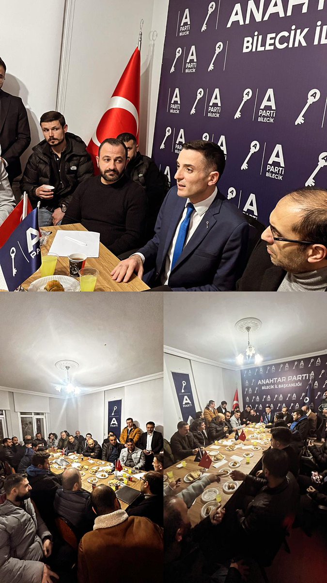 Anahtar Parti Bilecik İl Başkanlığı olarak çalışmalarımıza başladık. "Ortak Akıl, İleri Türkiye"  düsturumuzla istişarelerimize önem veriyoruz.
Bu kapsamda ilçe teşkilatlarımızı tamamlayıp, ilimizdeki ve ilçelerimizdeki sorunların tespiti ve çözümü için çalışacağız.
