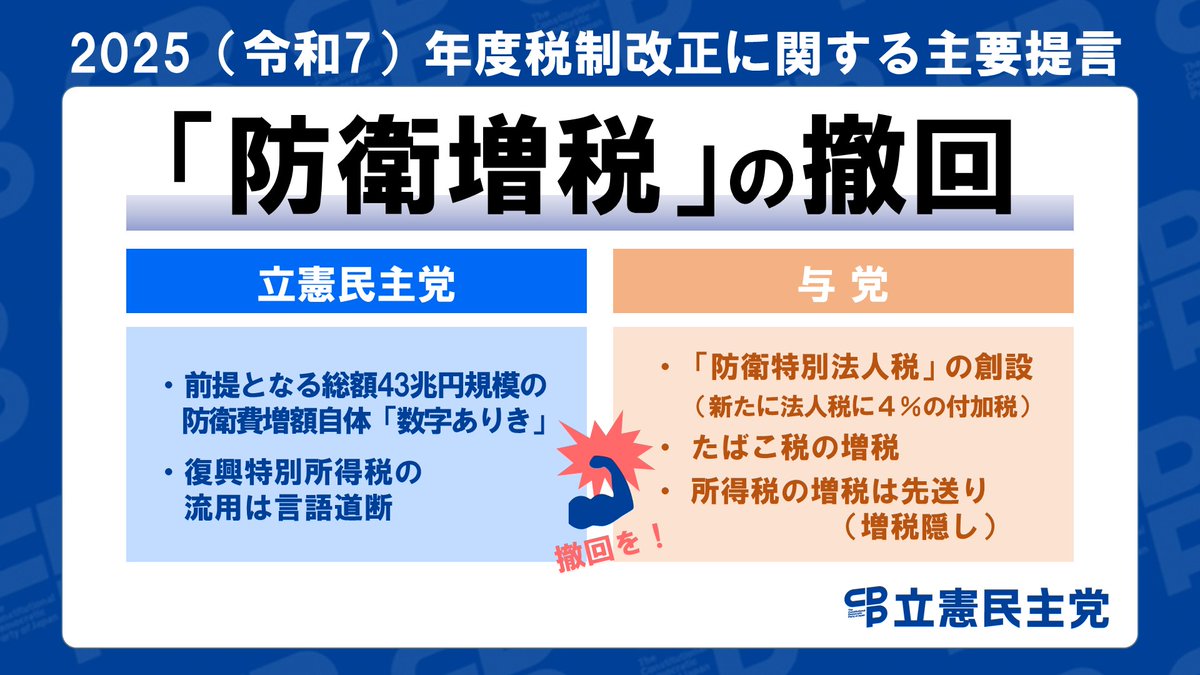立憲民主党 on X: 立憲民主党 on X: