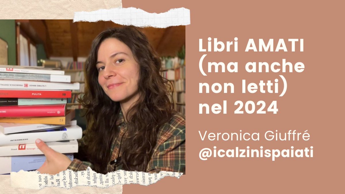 È online un nuovo video libresco, dedicato ai libri che ho amato (ma anche a quelli che non ho letto) nel 2024 ♥️ youtu.be/xKwzGNtejaQ