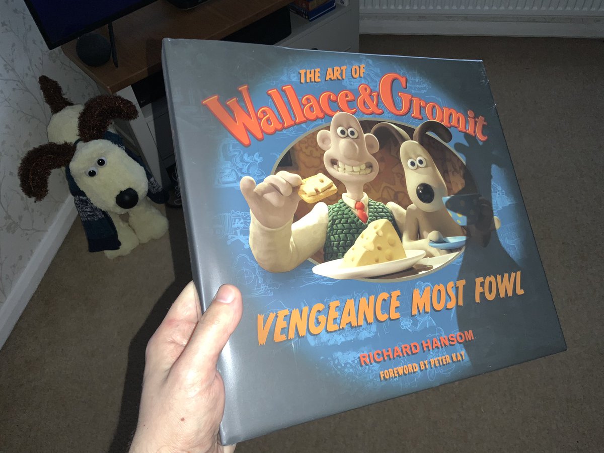 JordanBStudio's tweet image. Wallace &amp;amp; Gromit , is fantastic, even down music cues from The Wrong Trousers, the same sound effects. nice to see a certain Farmer make a little Cameo, next W&amp;amp;G hopefully it won’t be another 16Yr wait lol. i can now have a jolly good multiple look through this. 🙂 @ernyberny