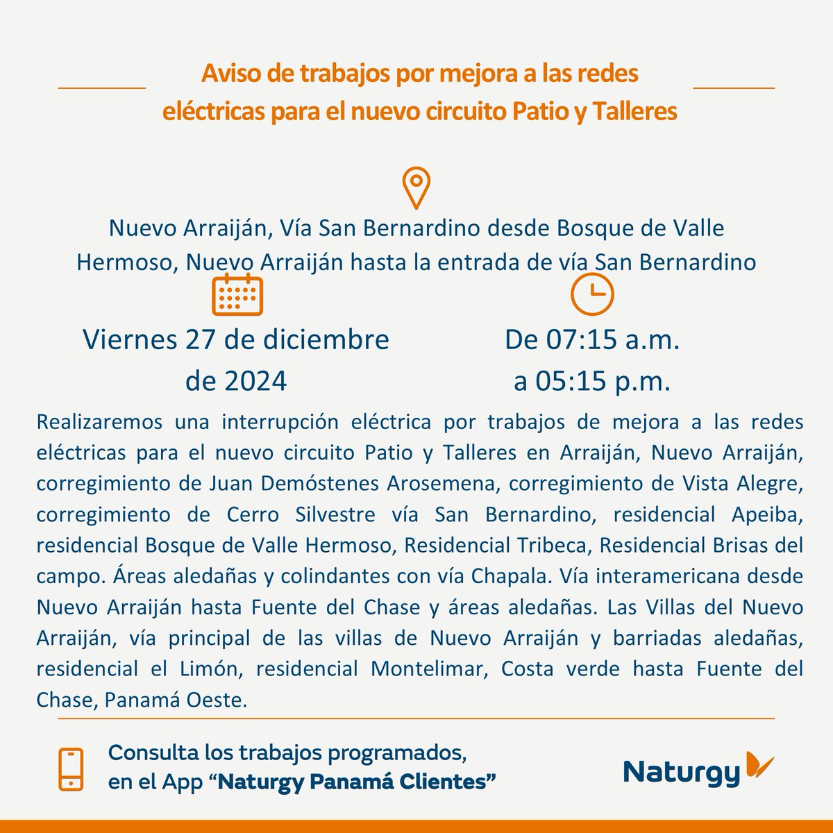 Naturgy Panamá tweet media
