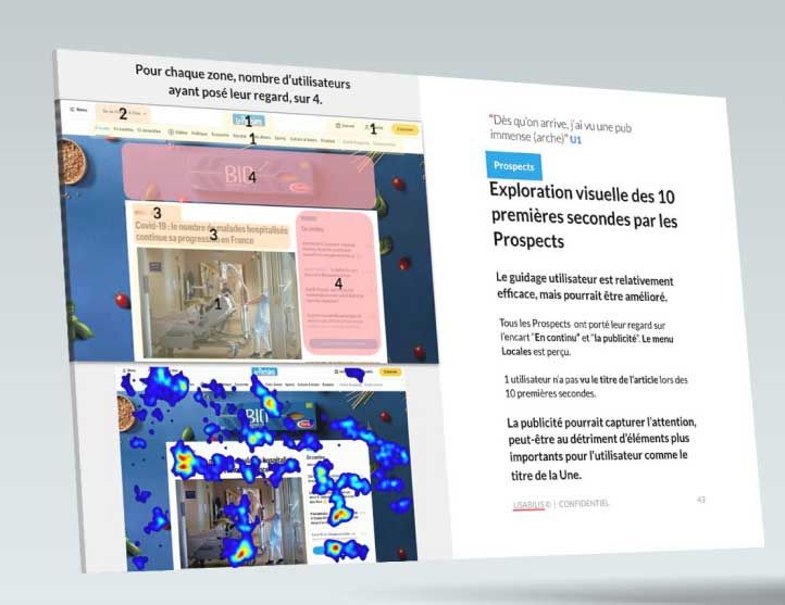 usabilis's tweet image. 🔎 Étude de cas - Le Parisien : Tests et eye-tracking pour la nouvelle page d’accueil (réalisation)

usabilis.com/references/le-…

#ux #testutilisateur #eyetracking