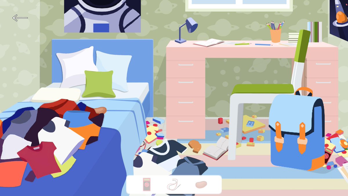 rafgames_studio's tweet photo. Leo’s room is a bit of a mess, but who can blame a curious kid with a love for science? 🪐🔍 In this scene, we’ll help Nadine’s son find the missing pieces for his school project.✨
https://t.co/QCC0CIxvrj
#indiedev #gamedev #indiegame #cozy #game #gaming #Steam #SpringTales https://t.co/UPMXtRbAr2