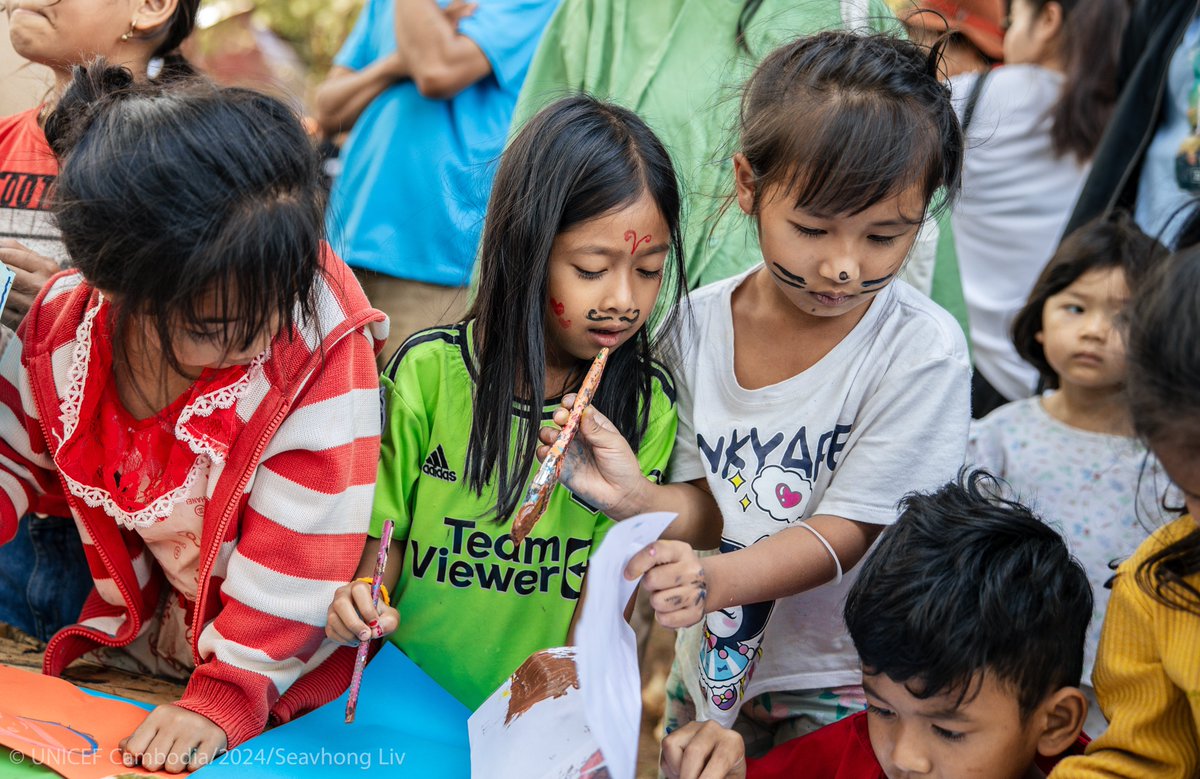 UNICEFCambodia's tweet photo. DYK 1/3 of women aged 20-24 in Mondulkiri, Cambodia, married before 18? 😲 

To raise awareness, we created a quiz about #ChildMarriage on #WorldChildrensDay, engaging thousands of youth. 

With EU in Cambodia &amp; @ilo, we're working to inform youth in northeastern Cambodia. https://t.co/gyM3T3p5D7