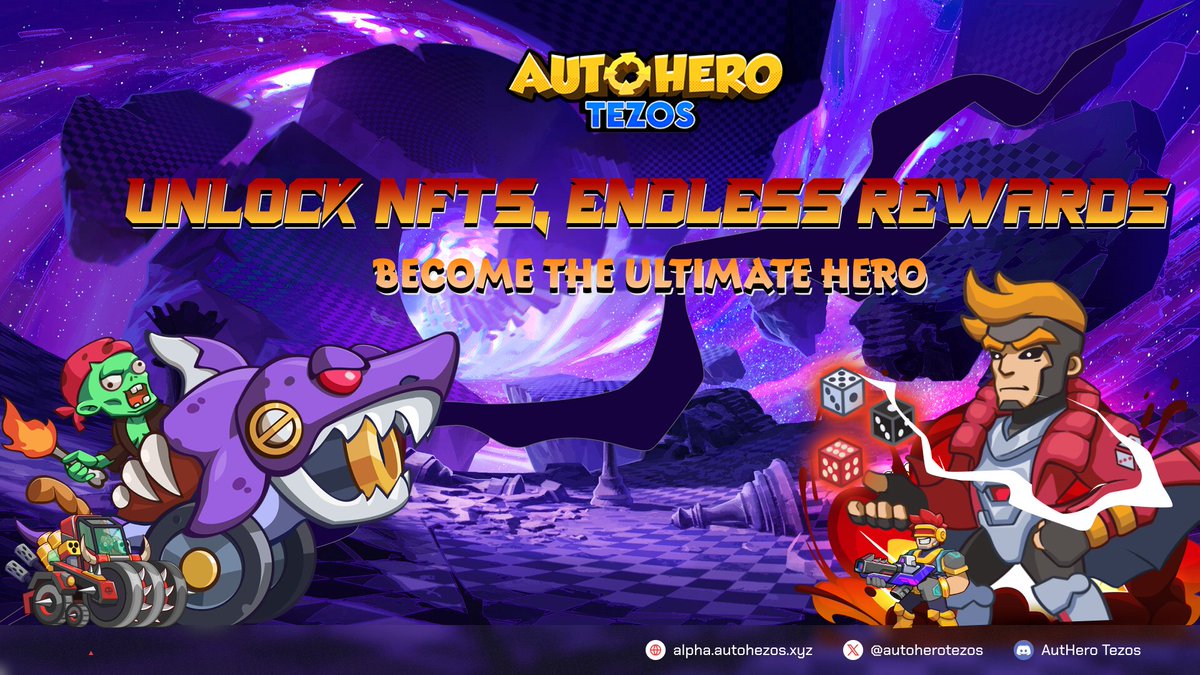 As an AutoHero, why limit yourself to just basic gameplay when you can unlock endless possibilities? 🚀
With <a href="/autoherotezos/">AutoHero Tezos</a> , dive into a world where your actions in-game directly impact your rewards. 💎

Enhance your hero, collect powerful NFTs, earn $AHT, and level up—because