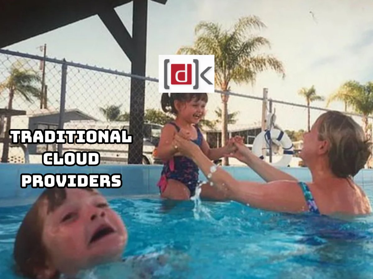 dKloud_io's tweet photo. 💸 dKloud delivers low-cost Cloud Computing with the power of Decentralized Physical Infrastructure—better, smarter, and more efficient than the old-school providers. 🚀🌐 #DePIN #CloudComputing #dKloud #AI #GPU https://t.co/XffPSpzOeP