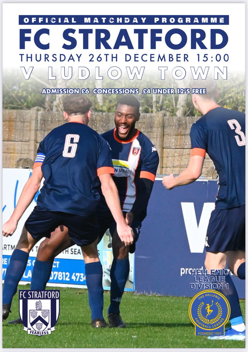 MATCH DAY | FC welcome <a href="/LudlowFC/">Ludlow Town FC</a> to the Arden Garages stadium today for a 3pm KO. #UPTHEFCBEARS 

🆚 Ludlow Town
🗓️ 26/12/24
⏰ 15:00
🏆 Hellenic League Division 1
📍 The Arden Garages Stadium. CV37 7BZ
💰£6 Adult, £4 Cons.U12 Free
📖 Printed Programme