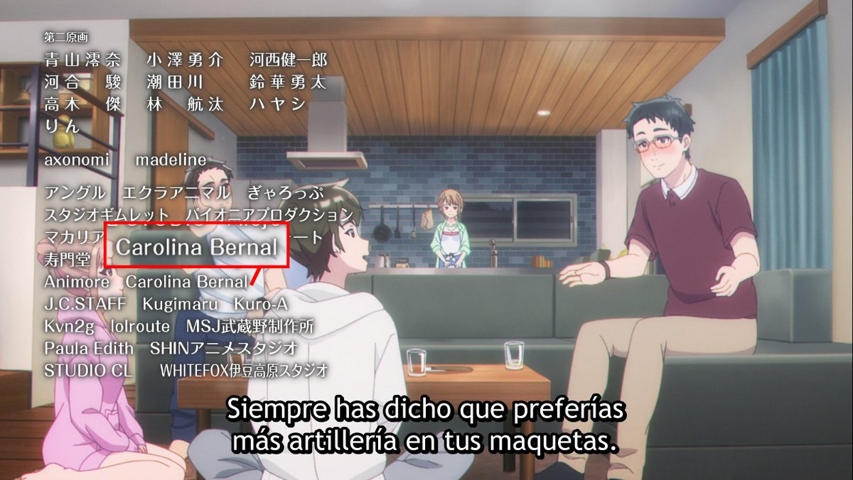 I worked in ''Love Is Indivisible by Twins'' (恋は双子で割り切れない). Thanks for the opportunity!