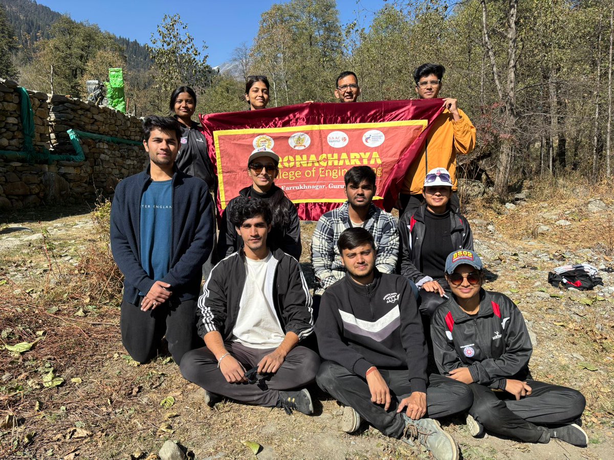 DCENSS1's tweet photo. NSS Adventure Camp in Manali! 

From Nov 5-14, our #NSSvolunteers challenged themselves at ABVIMAS, with trekking , mountaineering , and para-sailing —building resilience, teamwork, and unforgettable memories in the mountains.

#NSSAdventureCamp #Manali2024 #YouthEmpowerment #DCE https://t.co/OdzhrTnMNJ