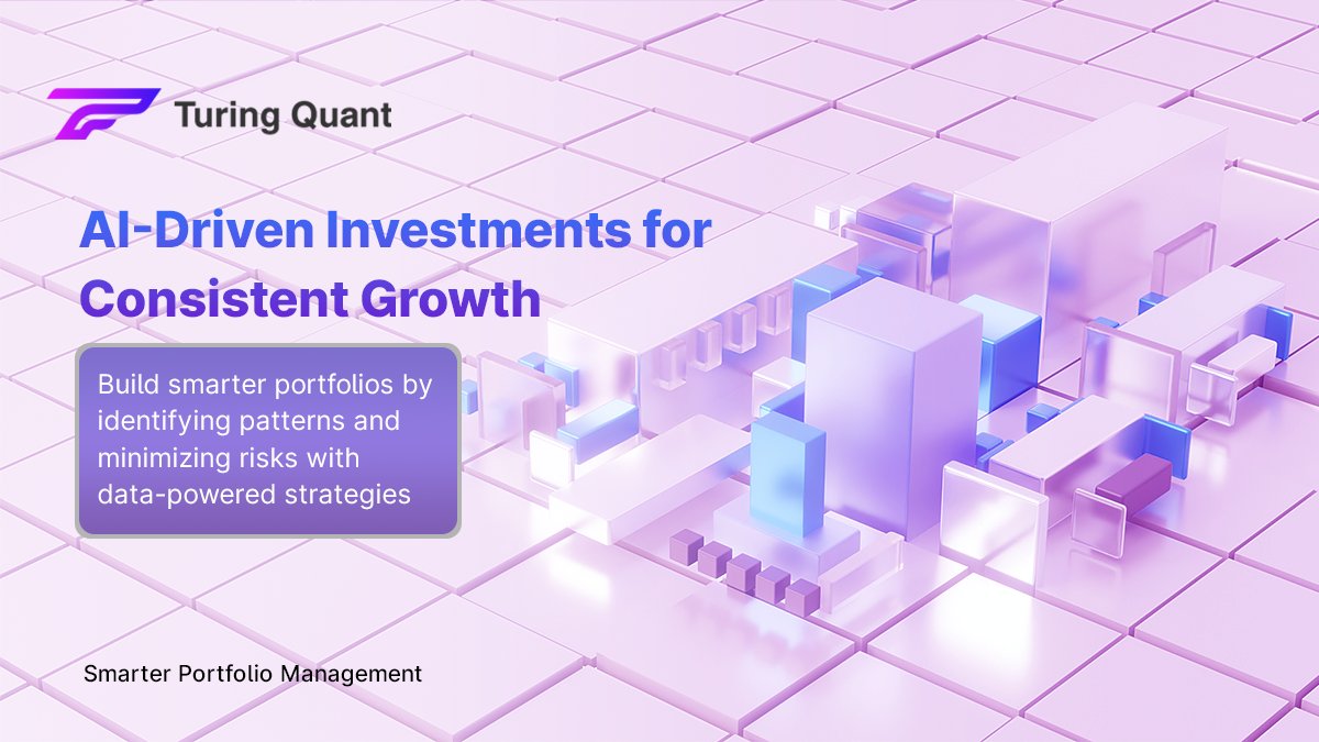 Turingquant's tweet photo. 🚀Unlock smarter investments with AI! 💡

📊 Build portfolios that adapt, identify patterns, and minimize risks. Harness the power of data-driven strategies for consistent growth. 

#AIInvesting #SmarterPortfolios #DataDrivenGrowth #InvestmentSuccess https://t.co/Gam1PPN3Vh