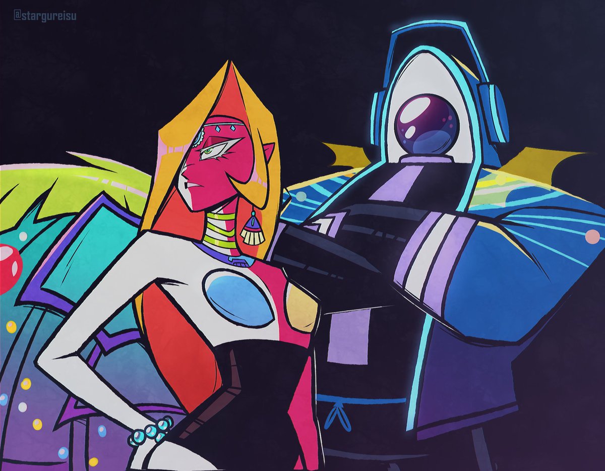 Them 🛐🛐🛐

(i finally have both in plushie form)
#NoStraightRoads