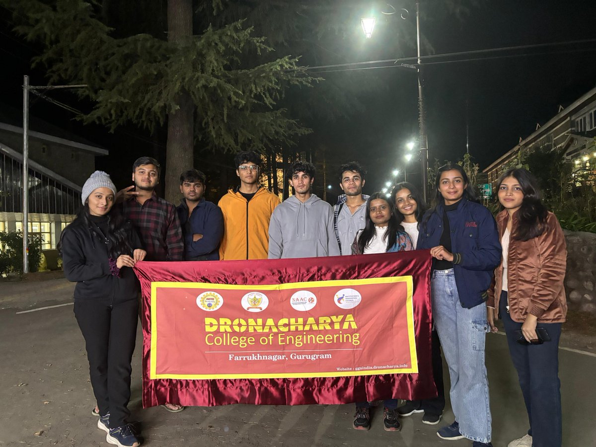 DCENSS1's tweet photo. 🌄 Exciting times for DCE! Our NSS volunteers are off to #Manali for the National Adventure Camp 2024, from Nov 5-14, organized by #ABVIMAS. Let’s cheer them on as they embrace adventure, resilience, and leadership in the stunning landscapes of Manali! 🏕️ #NSS #AdventureCamp #DCE https://t.co/NgyeXZOkq4