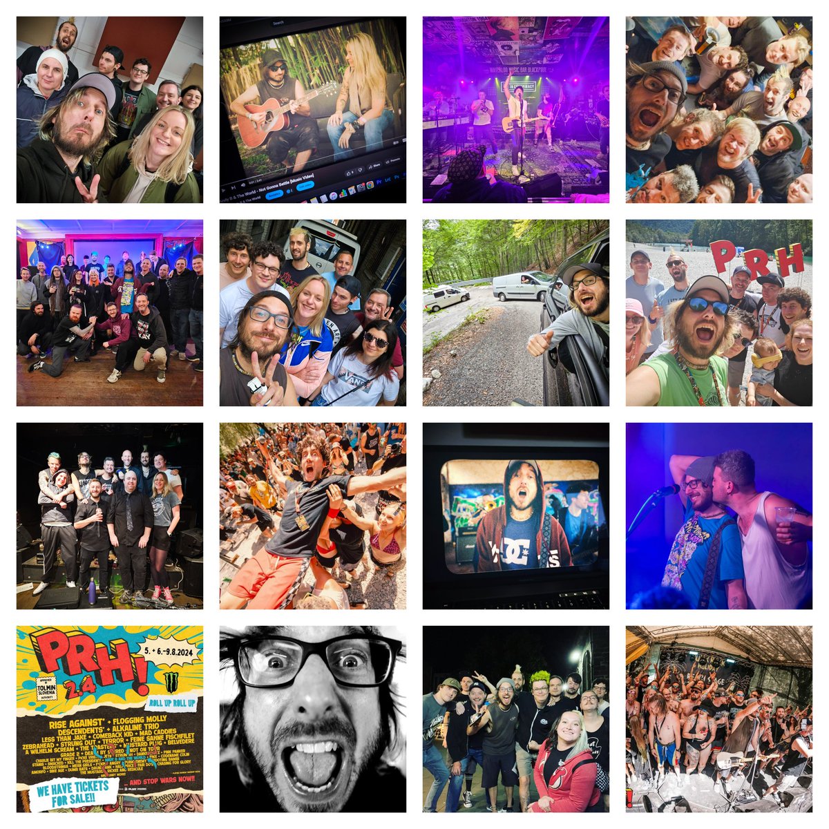 :: Merry Chrimbo &amp; end of 2024 to everyone! 🫶 ABATW had the busiest year as a live band ever, with lovely shows and tours with our friends bands - and put out a trio of music videos too. Lots of our collab side to come in 2025. Much love to all! ❤️