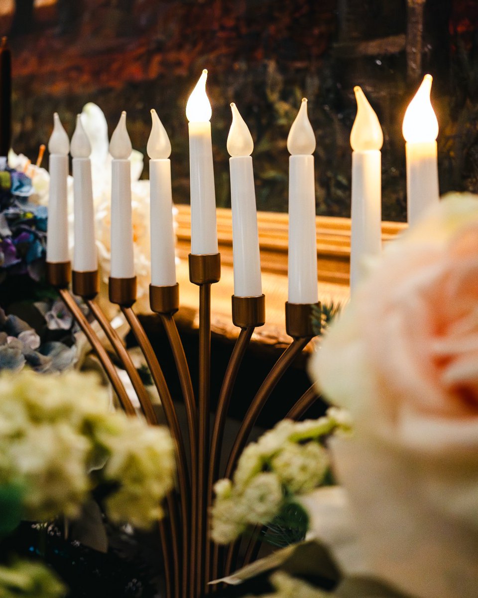 Wishing you a bright and joyous Hanukkah ✨