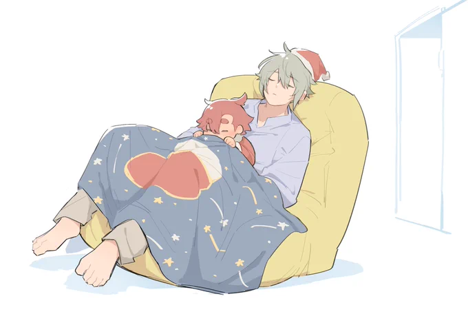 サンタさんは良い子が眠っている間にプレゼントを届け～ 