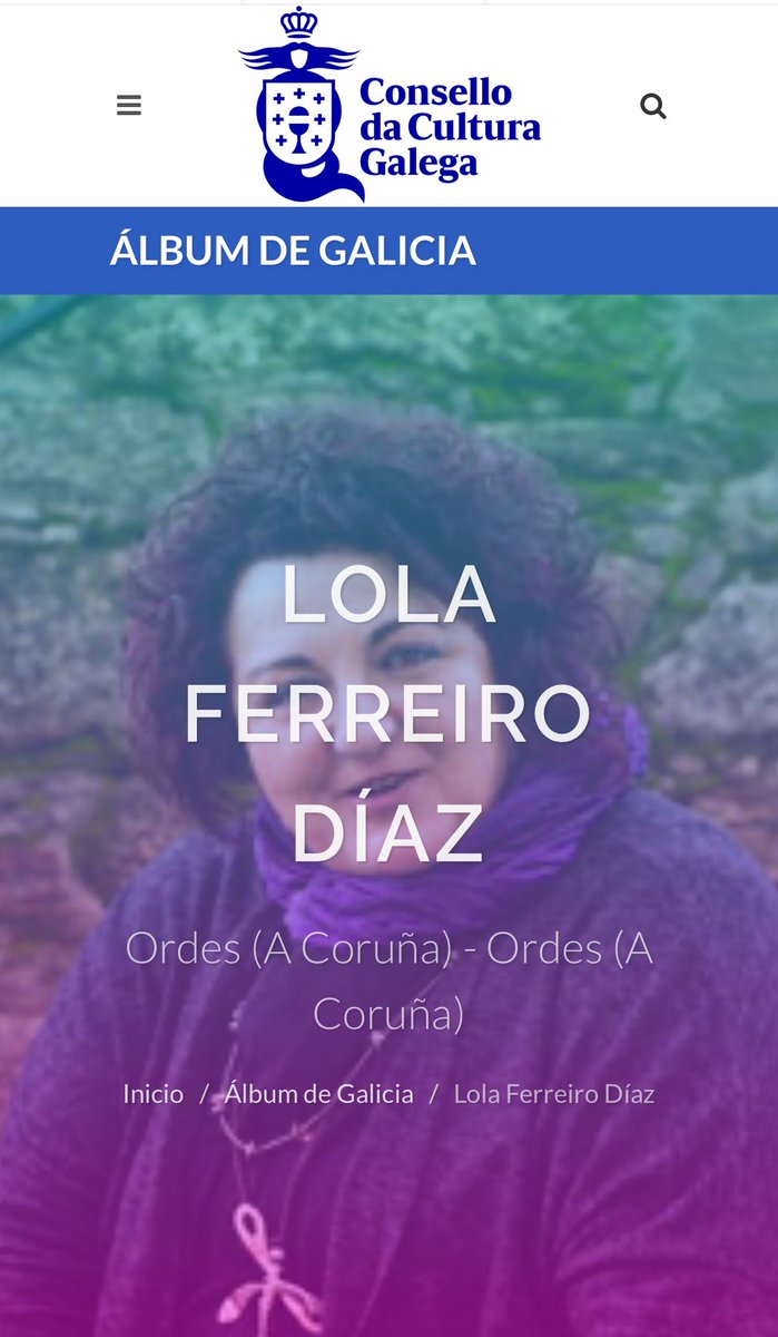 Hoxe o Consello da Cultura Galega lembra a miña tía, Lola Ferreiro. ❤️

Agradecido e orgulloso. 🙏

consellodacultura.gal/album-de-galic…