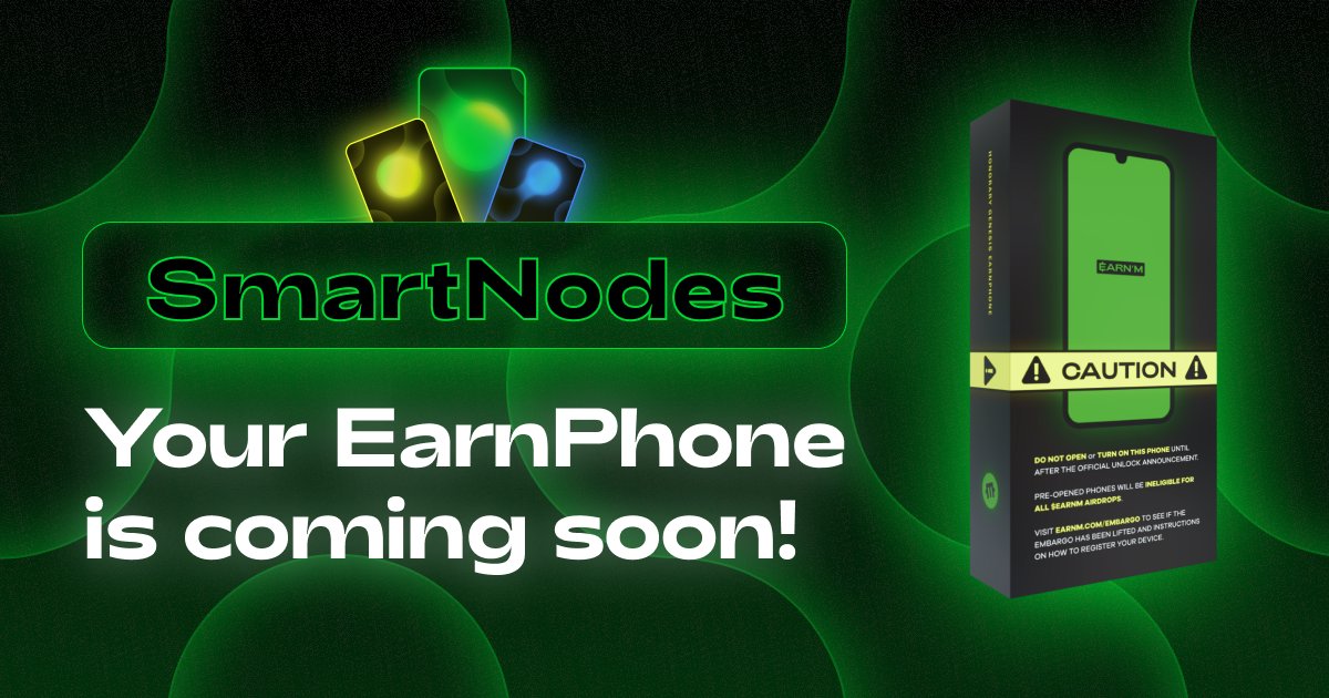 2️⃣ Additional Rewards: Mystery Boxes &amp; EarnPhone 🎁

Fixed rewards? ✅ 
But it doesn’t stop there!
🟢 Variable rewards (~5%) will start flowing with Mystery Box burns in Q1 2025.
🟢  And...watch your email inbox in the upcoming days for a special code to redeem your EarnPhone! 👀