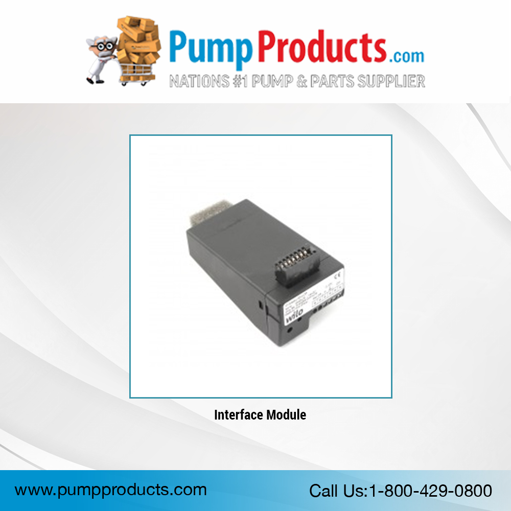 pumpproducts's tweet image. Buy Wilo Interface Modules at zurl.co/2VR1V and enhance the performance and control of pump systems by facilitating seamless communication between pumps and external systems. Click zurl.co/a2CnO and order today.

#pumpproducts #wilo #interfacemodules