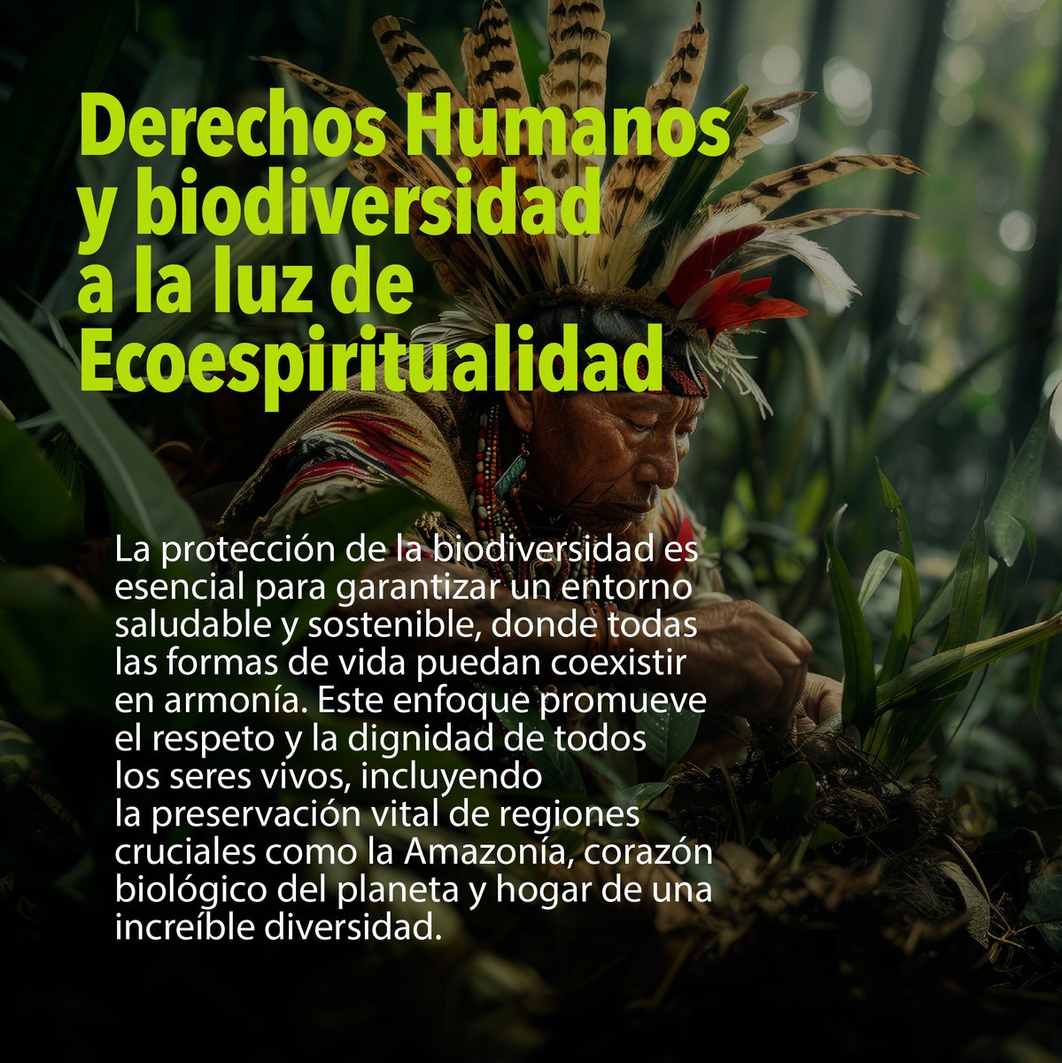 PlataformaEcoFe's tweet photo. 𝗕𝗮𝗹𝗮𝗻𝗰𝗲 𝗱𝗲 𝗹𝗮 𝗖𝗢𝗣𝟭𝟲 𝗱𝗲 𝗹𝗮 𝗣𝗹𝗮𝘁𝗮𝗳𝗼𝗿𝗺𝗮 𝗘𝗰𝗼𝗲𝘀𝗽𝗶𝗿𝗶𝘁𝘂𝗮𝗹𝗶𝗱𝗮𝗱. Protegiendo la #biodiversidad  para un entorno saludable y sostenible, donde todas las formas de vida puedan coexistir en armonía. #Cop16colombia #ecoespiritualidad https://t.co/NknpsWB2cj