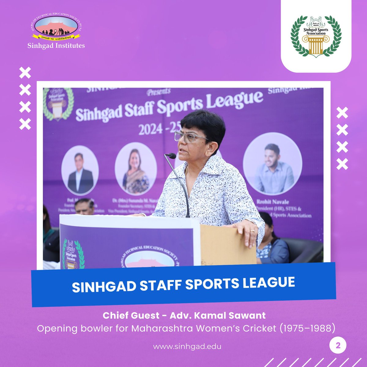 PuneScoe's tweet photo. The inaugural women’s cricket event at Vadgaon campus began with grace and grandeur! Dignitaries and leaders came together to light the torch of empowerment, setting the stage for an exciting celebration of talent and teamwork. #SinhgadInstitutes #InauguralEvent #WomensCricket https://t.co/r9h2mNPEoJ