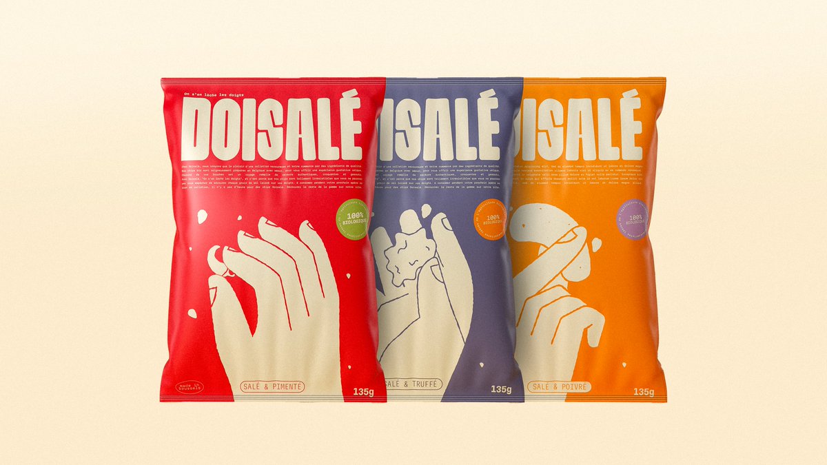 BaloPrisonnier's tweet photo. Je commence avec mon design pour la marque 'Doisalé' que j'ai beaucoup aimé, autant sur le process que sur le résultat final. A partir de ce projet je m'étais mis en tête d'essayé d'un peu moins "overthink" et ça m'avait plutôt fait du bien. 

https://t.co/pbdKlU9egr https://t.co/1BJtaNNak2