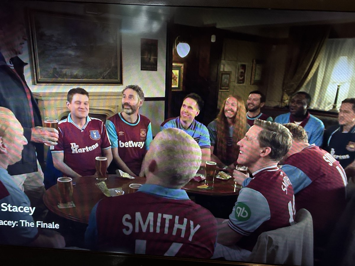 Superb #GavinAndStacey finale made all the better with #WestHam content!