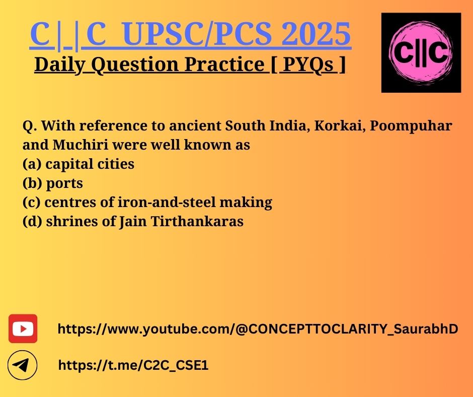 C2C_ENGLISH's tweet photo. For Daily Question Practice [ PYQs ]
Do Visit: https://t.co/zoko93J3qX
5 questions from 5 different aspects
#concepttoclarity
#upscpreparation
#upscprelims2025 https://t.co/ZdqgTjoD8V