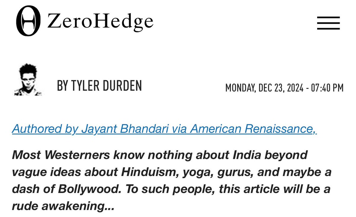 This <a href="/zerohedge/">zerohedge</a> article is fascinating and everyone should take the time to read it.

The concept of nations as “…sports teams in a never ending race for the championship title and who will win is determined mostly by who has the most booming tech sector…” isn’t just stupid on