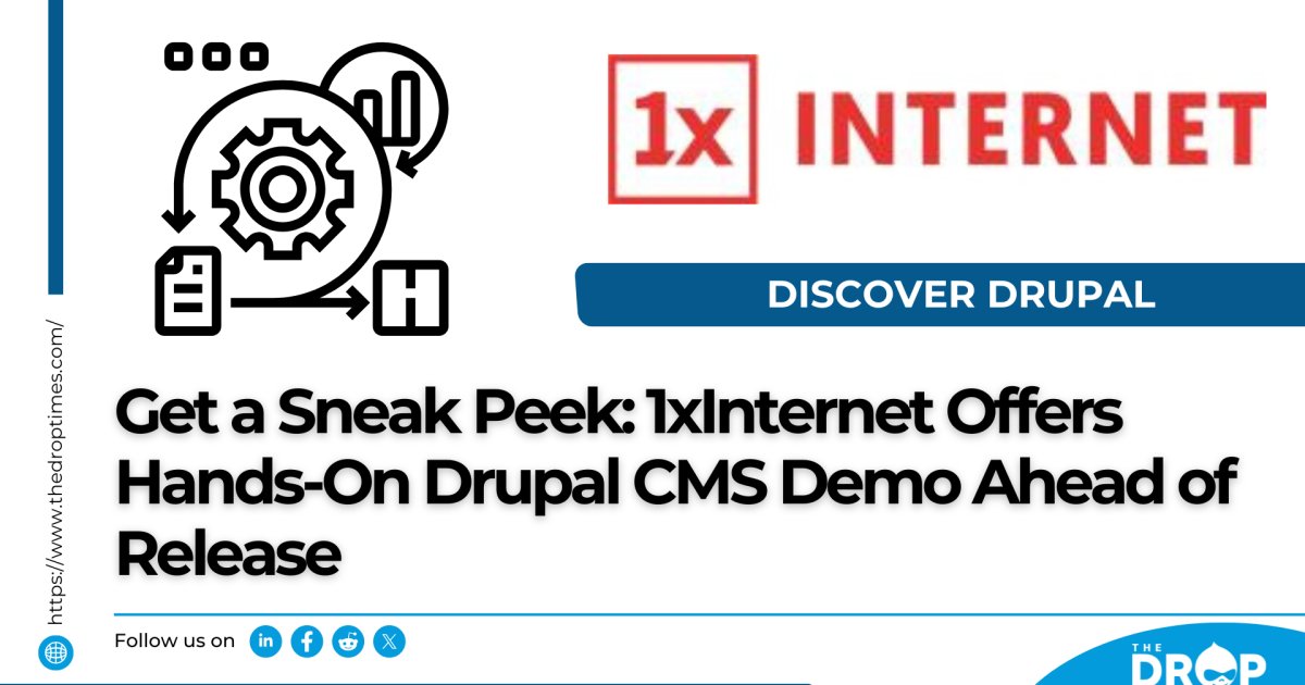 thedroptimes (@thedroptimes) on Twitter photo 🚀 Get an early look at the new Drupal CMS! <a href="/1xINTERNET/">1xINTERNET</a> 's hands-on demo showcases AI tools, pre-built content types, and SEO-ready features. Try it before the official release on January 15! 🌟 #DrupalCMS #DigitalInnovation
Explore now: bit.ly/3Dtup6r 🚀 Get an early look at the new Drupal CMS! <a href="/1xINTERNET/">1xINTERNET</a> 's hands-on demo showcases AI tools, pre-built content types, and SEO-ready features. Try it before the official release on January 15! 🌟 #DrupalCMS #DigitalInnovation
Explore now: bit.ly/3Dtup6r