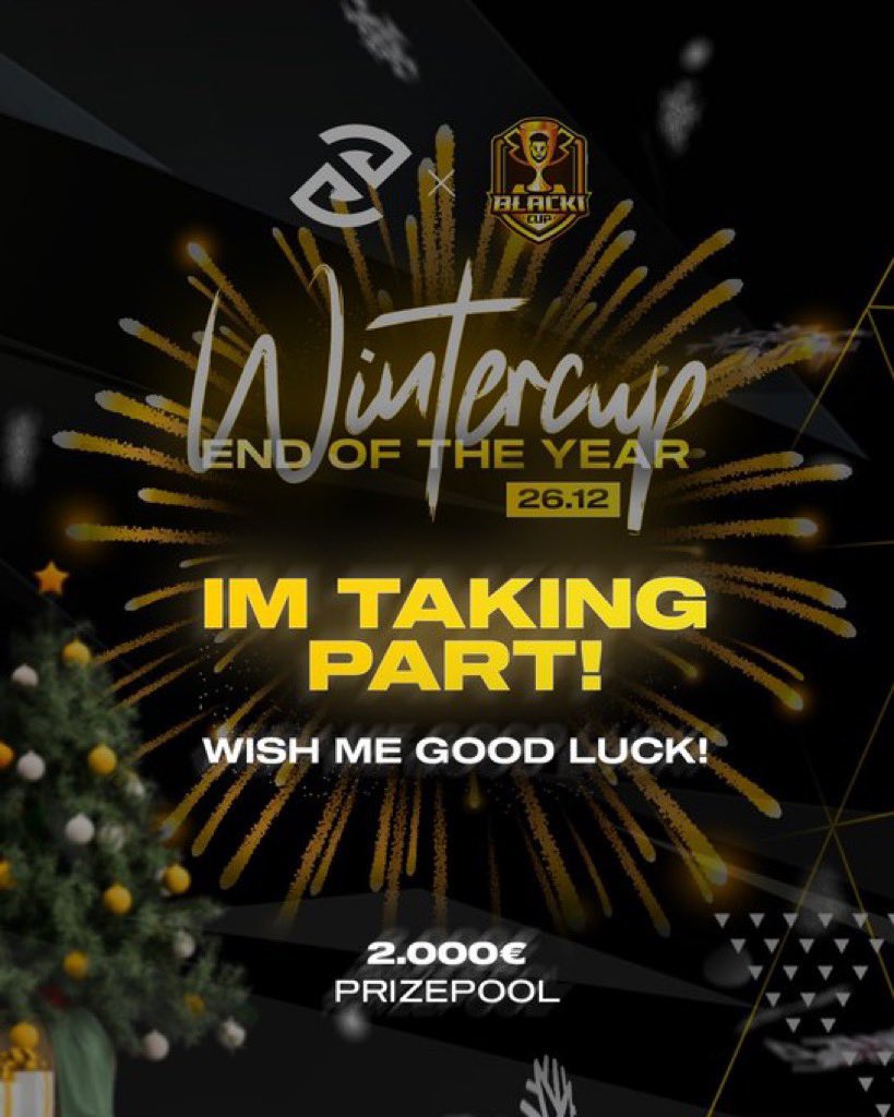 Will be playing in the 2000€ Blacki Cup tonight! 

📺 twitch.tv/diogomendess7
🕘 9pm UK

Thank you for the invite <a href="/I_BlacKxLeGenD_/">Maurice Aliu</a> <a href="/eSpocialAPP/">eSpocial</a> 💚