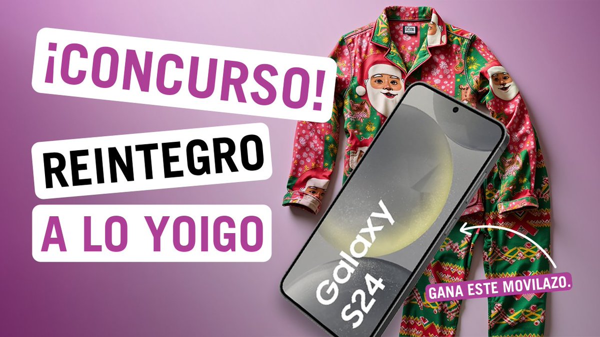 yoigo's tweet photo. ¿Papá Noel te ha traído otro pijama bastante… peculiar?
⬇️ ⬇️ ⬇️
https://t.co/DZi5pGX5K0
#ALoYoigo #Reintegro https://t.co/6qEU4hkC9Q