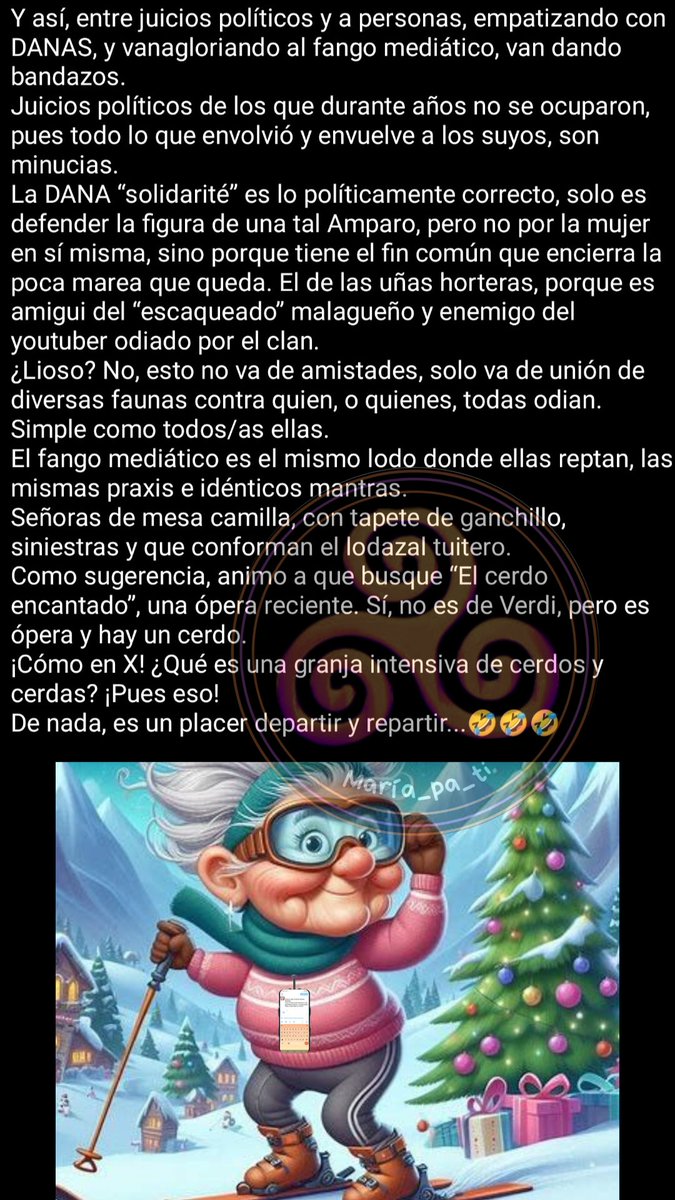 Maria_pa_ti's tweet image. Aquí jodiendo, que no jodida!🤣🤣🤣🤣🤣🤣🤣
#NationalGeographicParticular