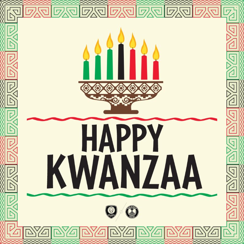 Wishing all who celebrate a joyous Kwanzaa 💜