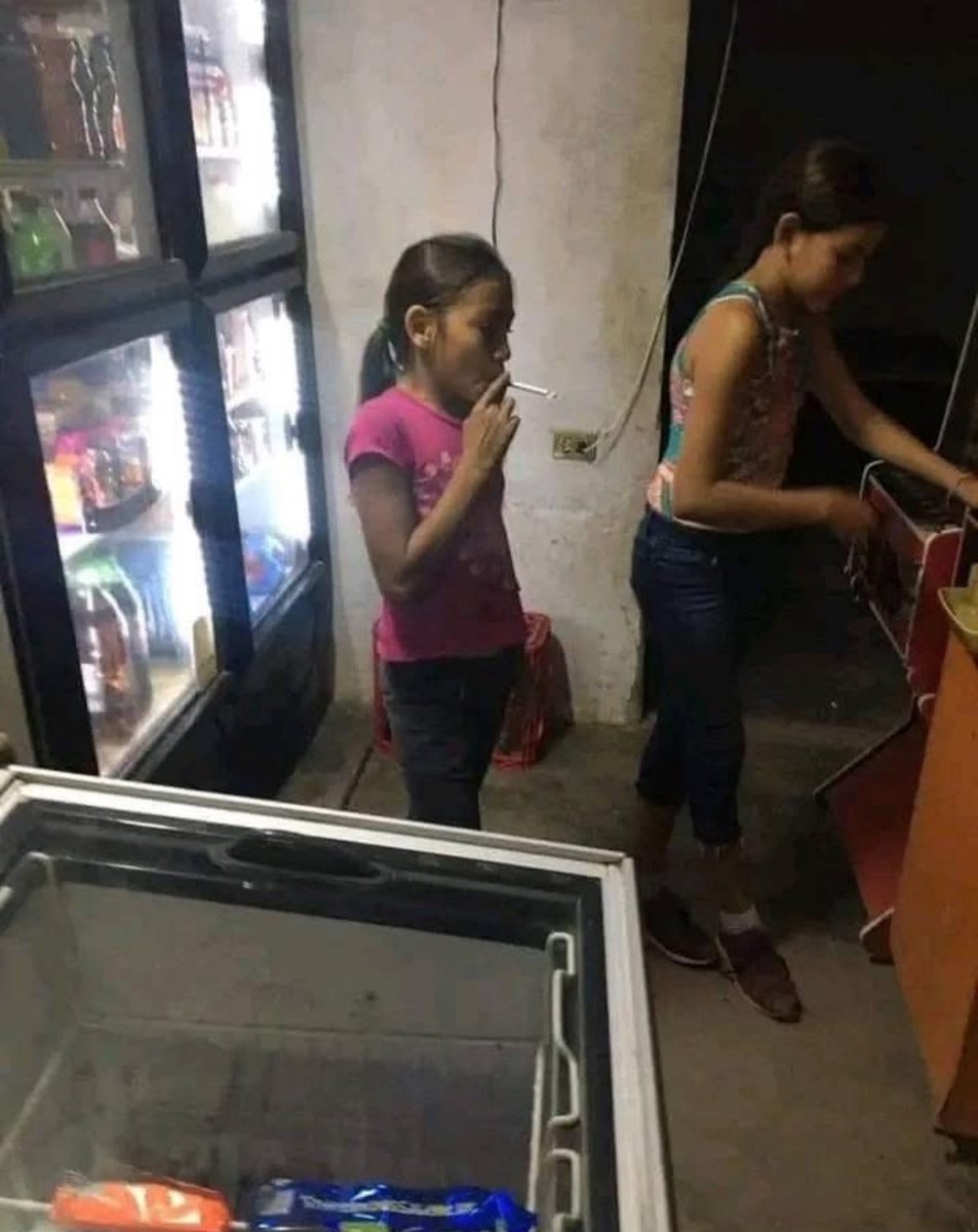 Finally a kid without a phone